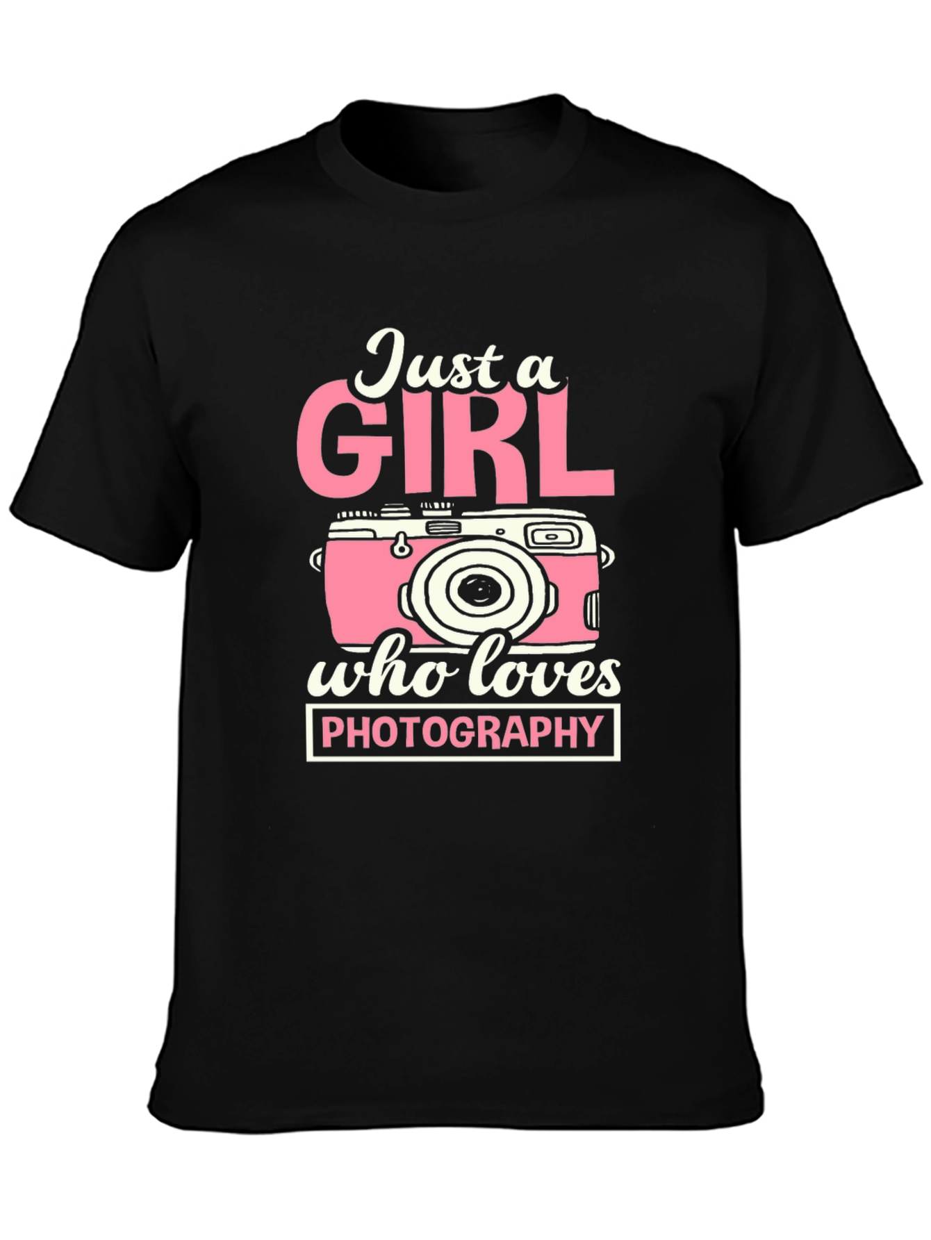 Just A Girl Who Loves Photography T-Shirt