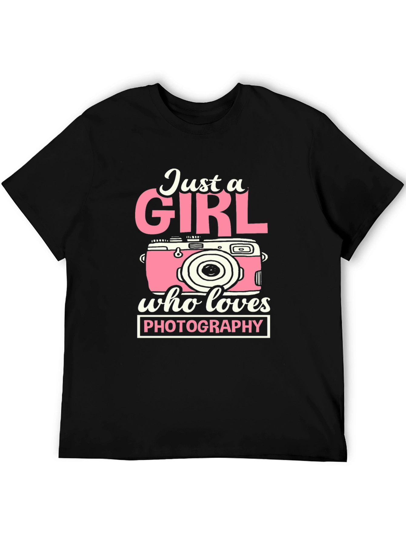 Just A Girl Who Loves Photography T-Shirt