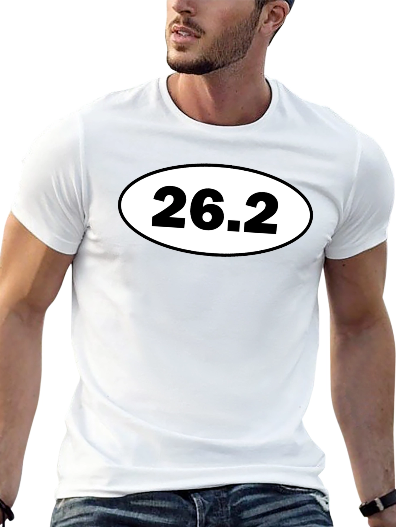 26.2 Marathon Runner Black T-Shirt