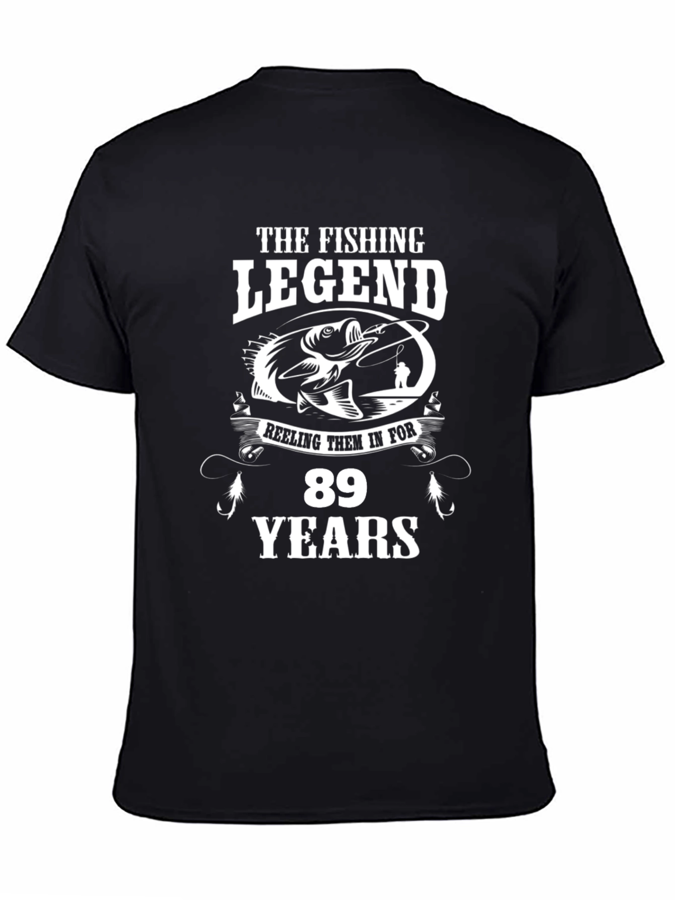 Fishing Legend 89 Years T-Shirt