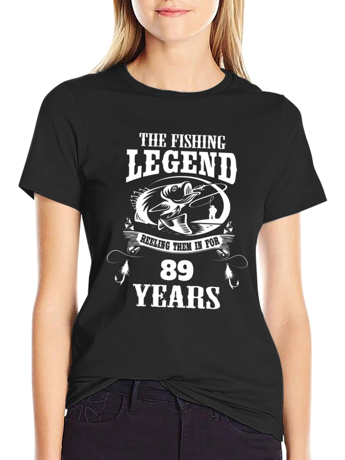 Fishing Legend 89 Years T-Shirt