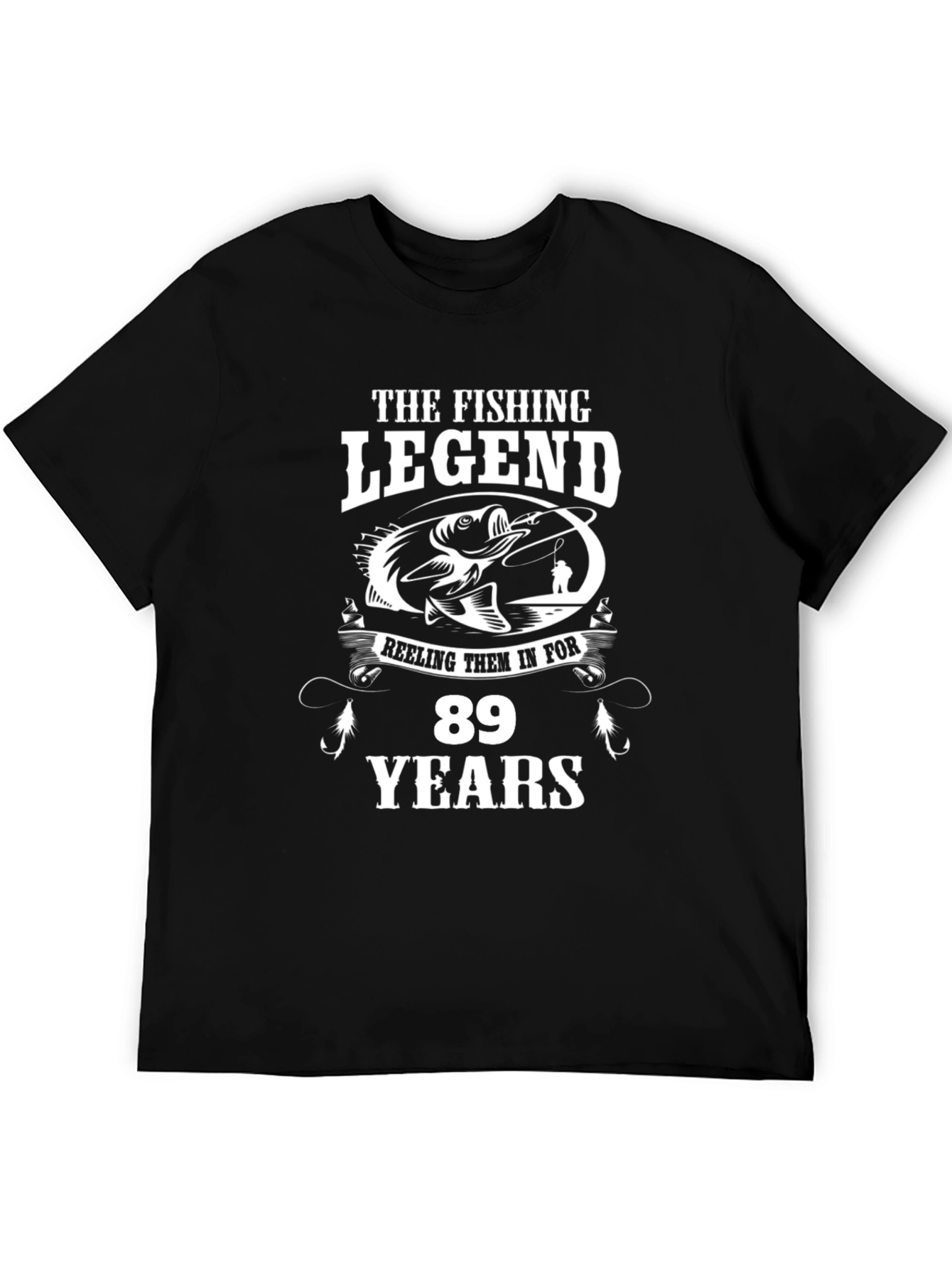 Fishing Legend 89 Years T-Shirt