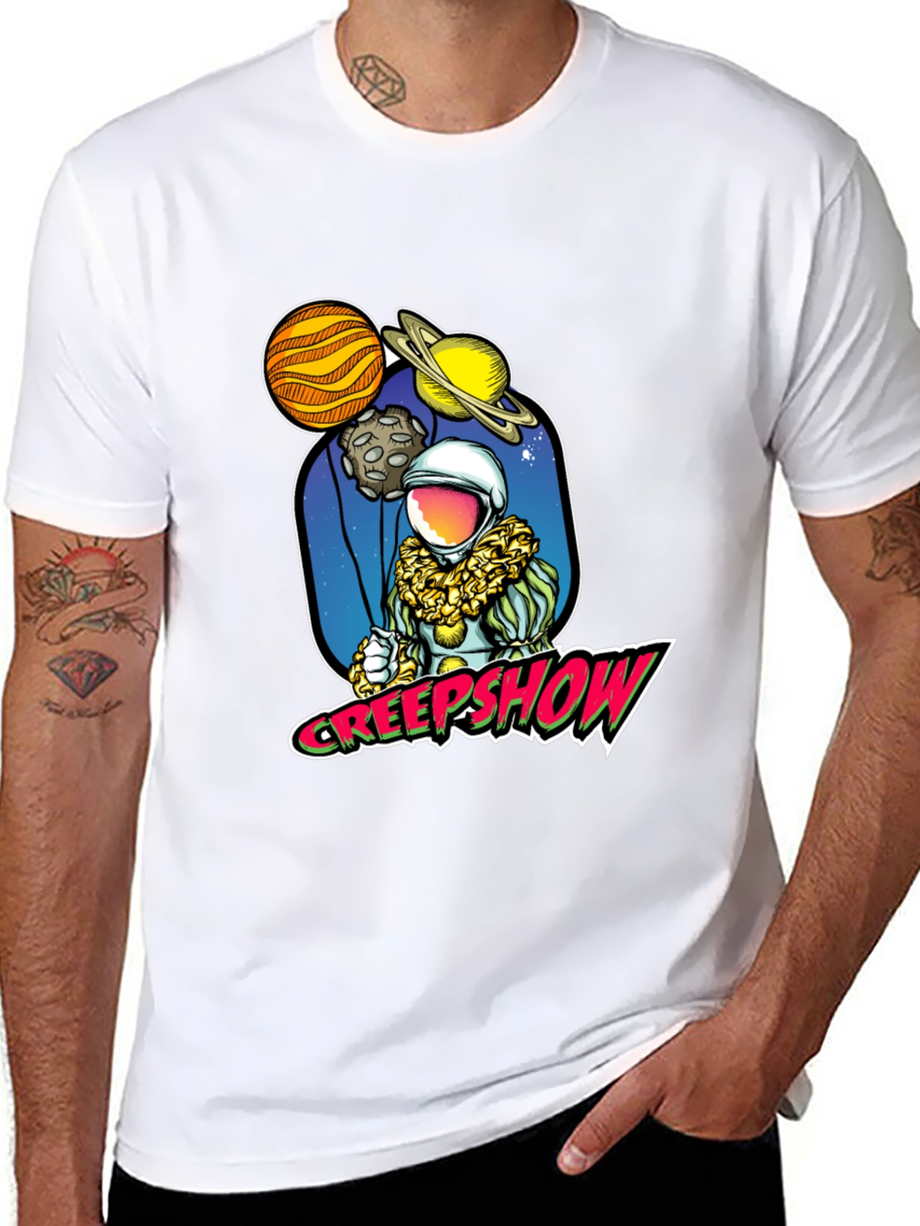 Creepshow Space Clown Graphic T-Shirt