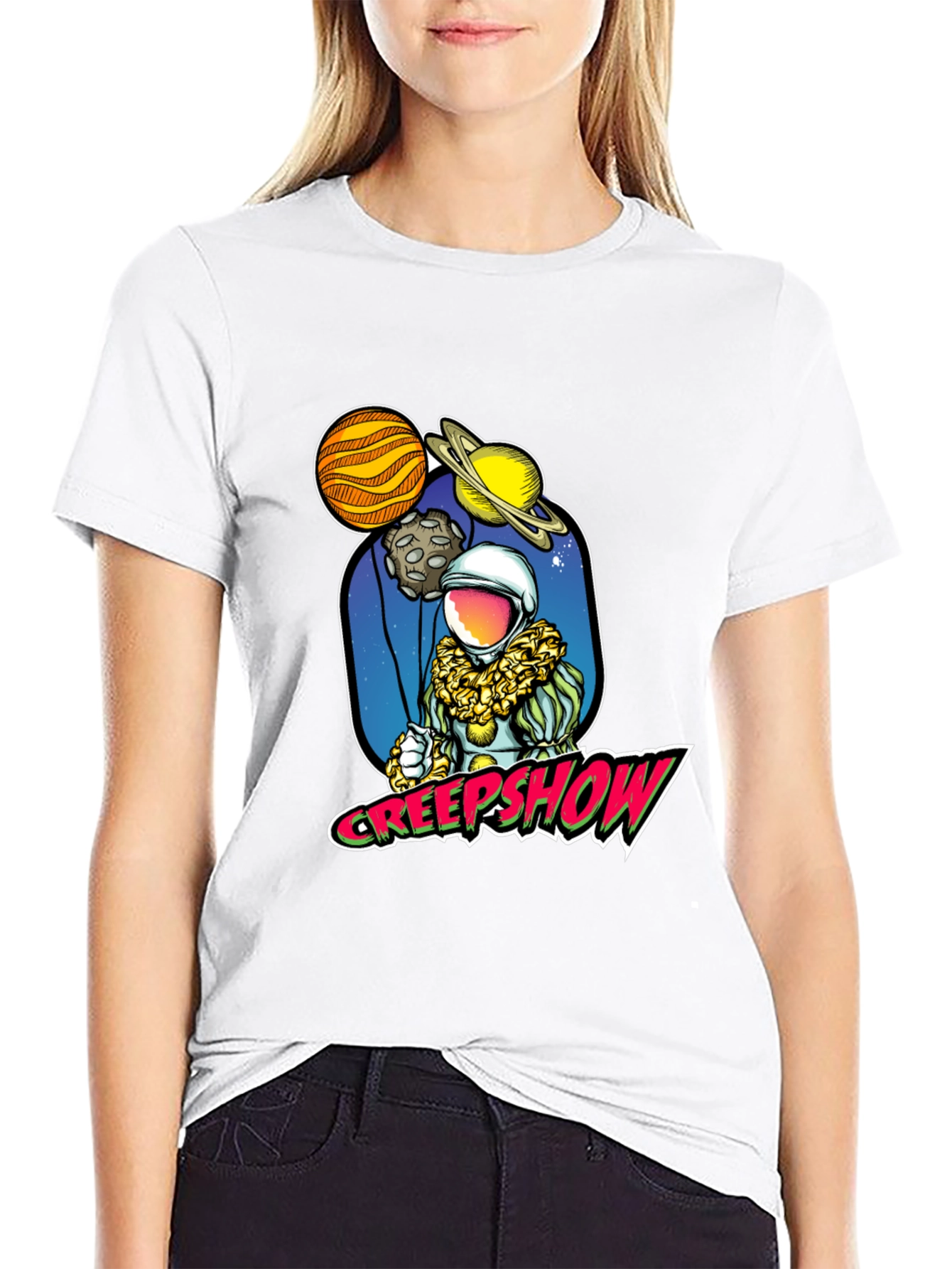 Creepshow Space Clown Graphic T-Shirt