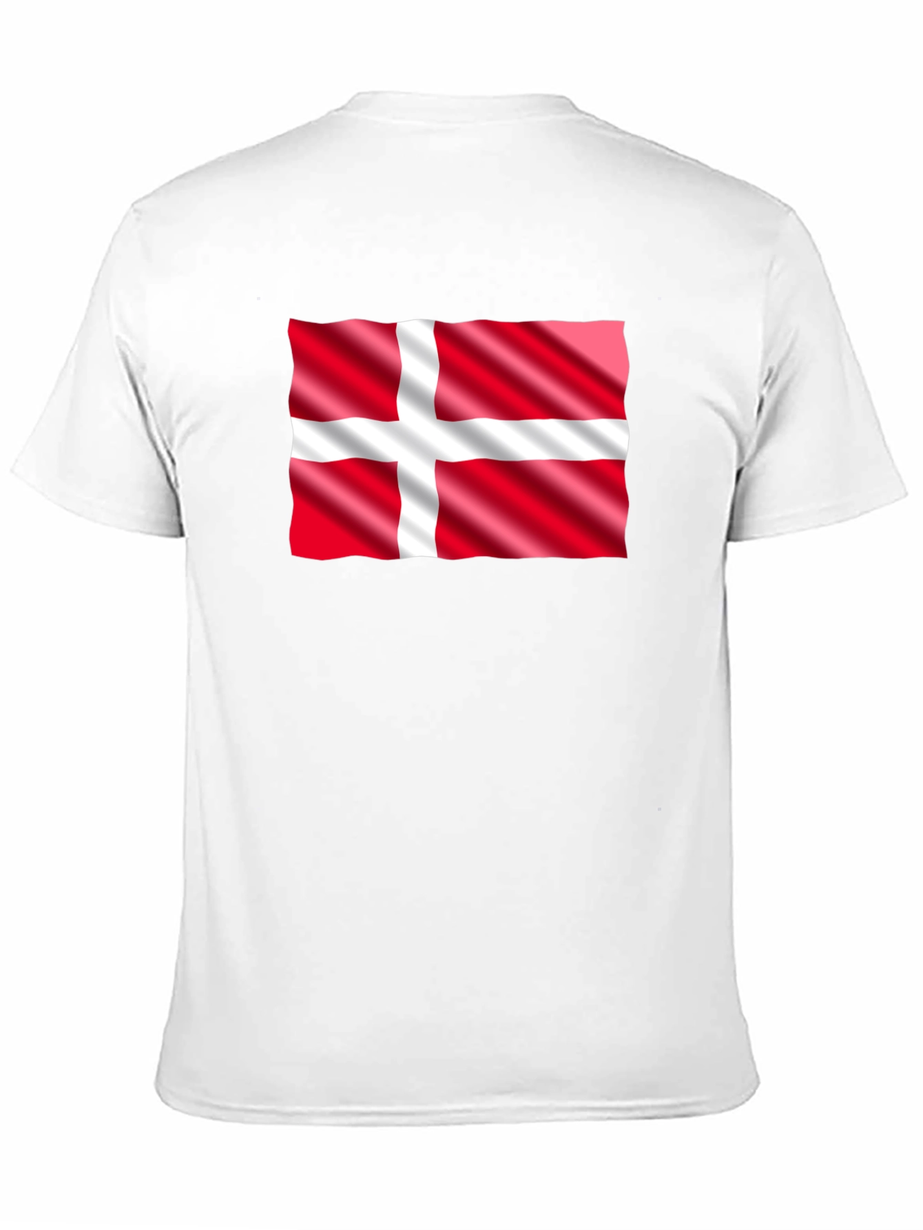 Denmark Flag Graphic T-Shirt