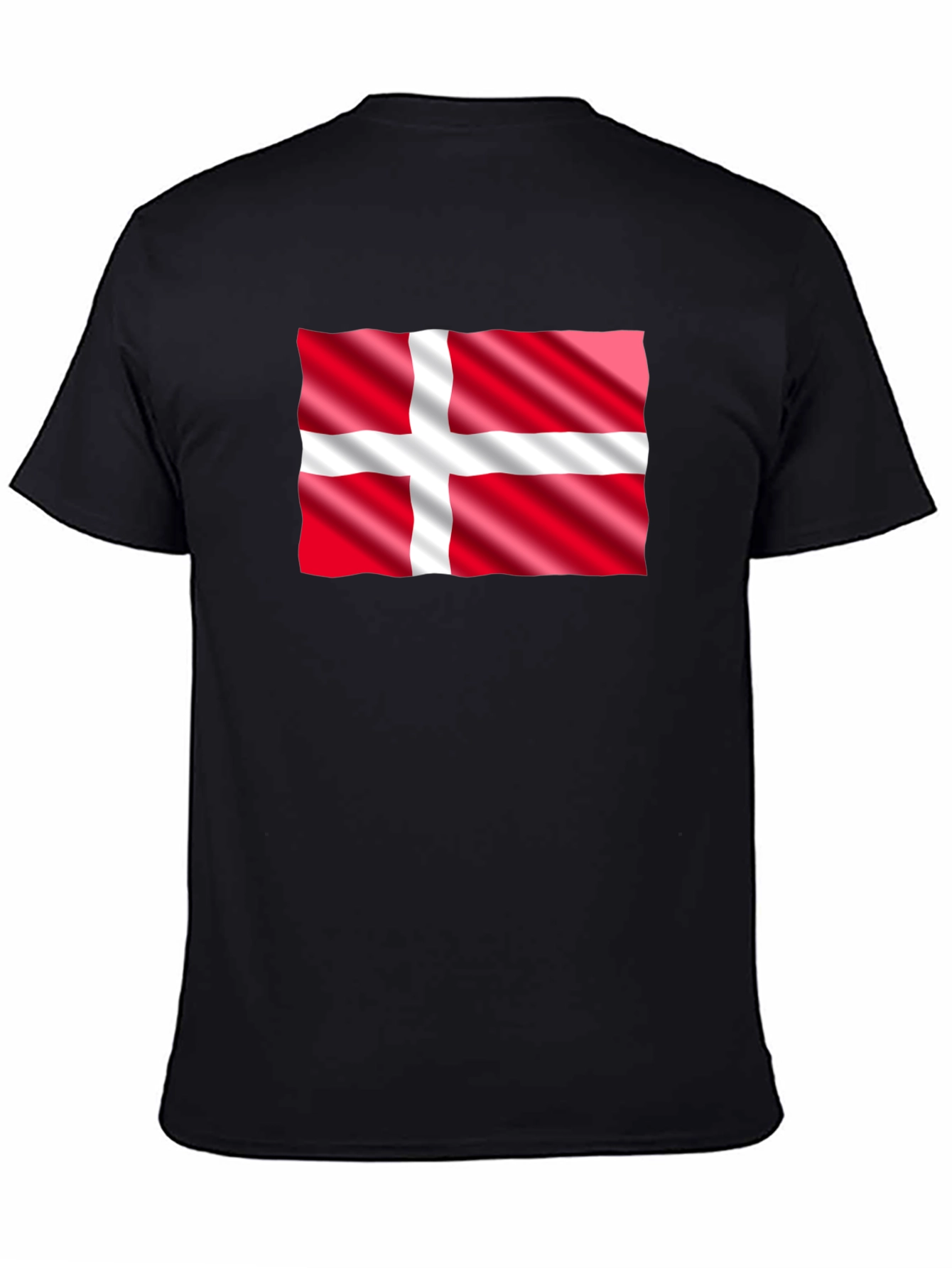 Denmark Flag Graphic T-Shirt