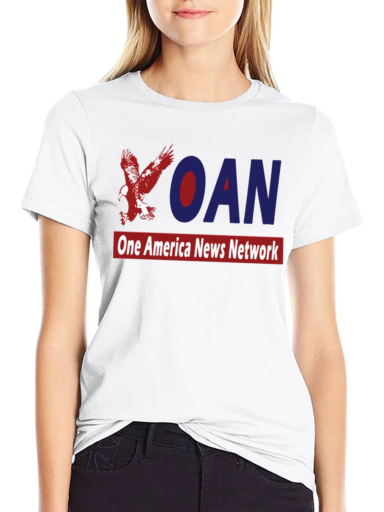 OAN One America News T-Shirt Black
