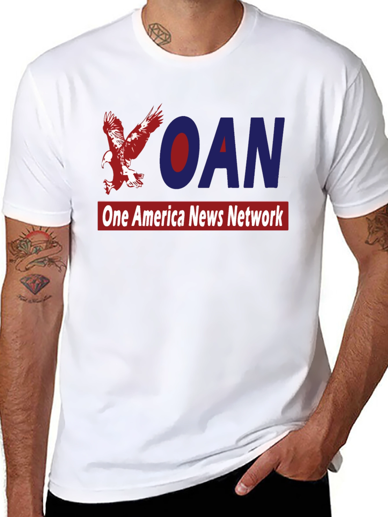 OAN One America News T-Shirt Black