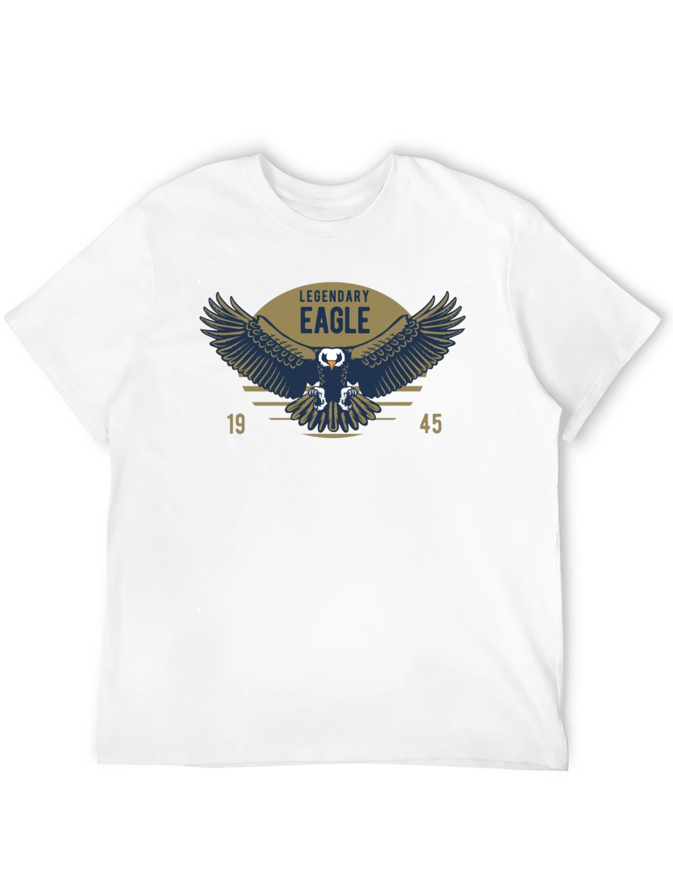 Legendary Eagle 1945 Black Graphic Tee