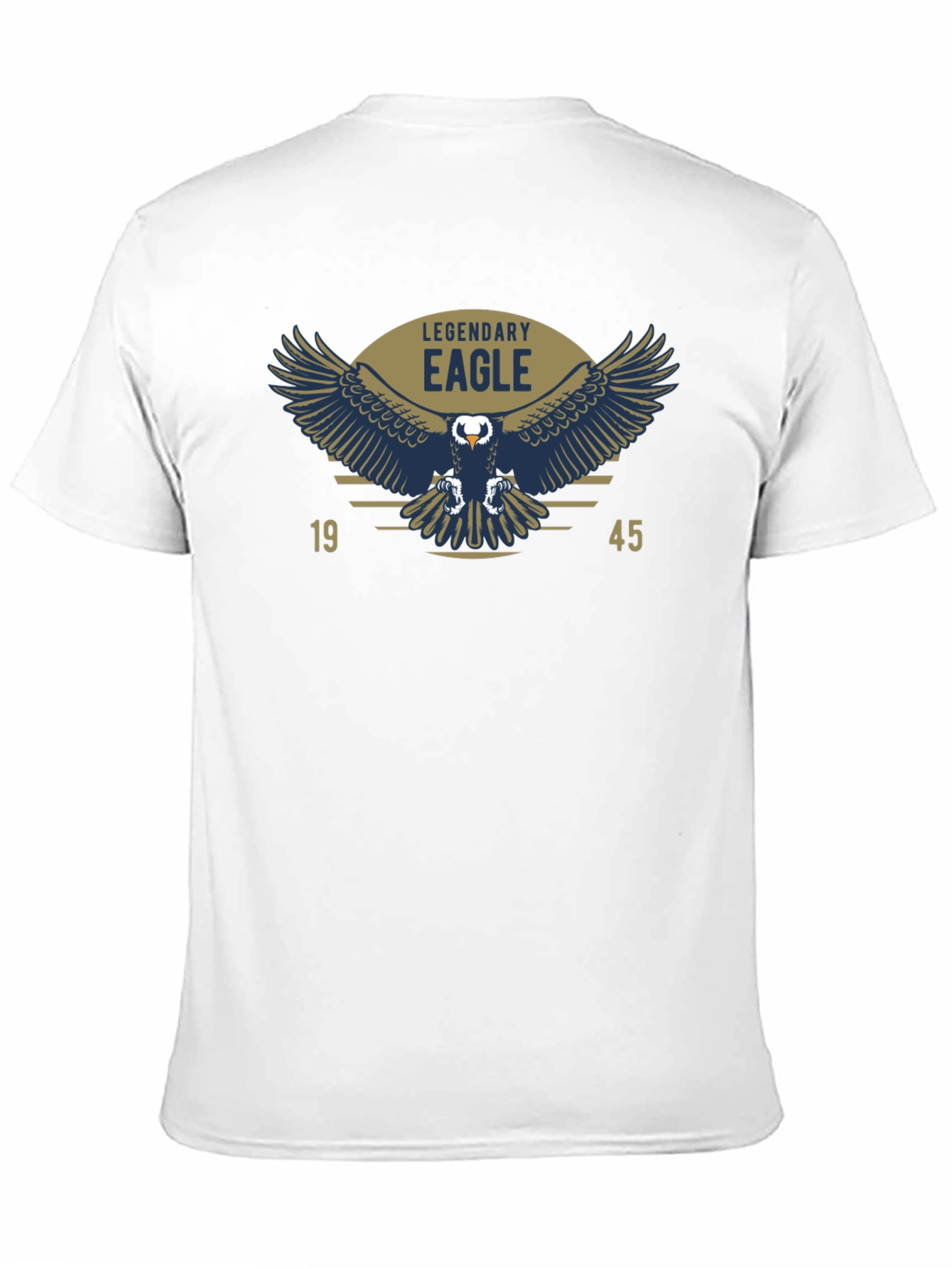 Legendary Eagle 1945 Black Graphic Tee