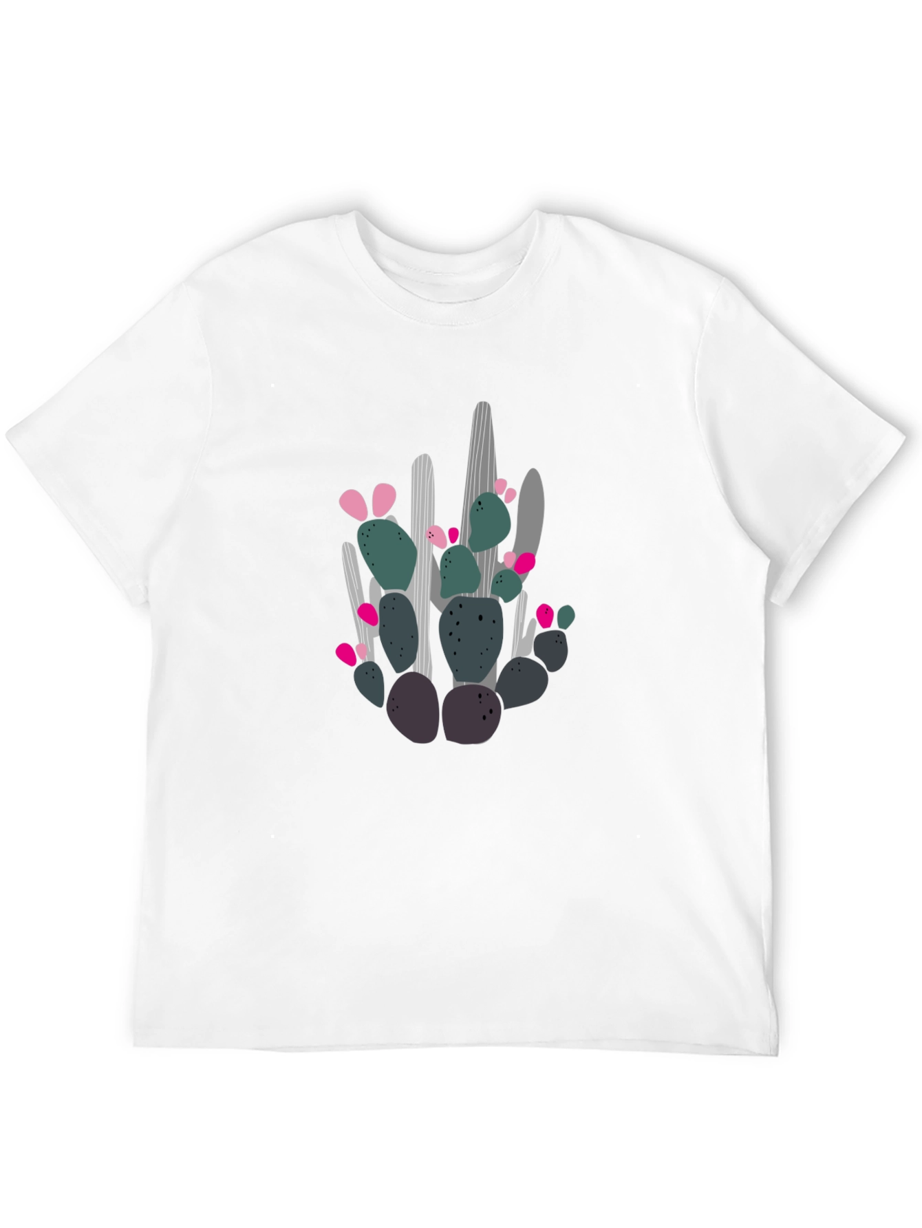 Cactus Graphic Tee - Modern Desert Style