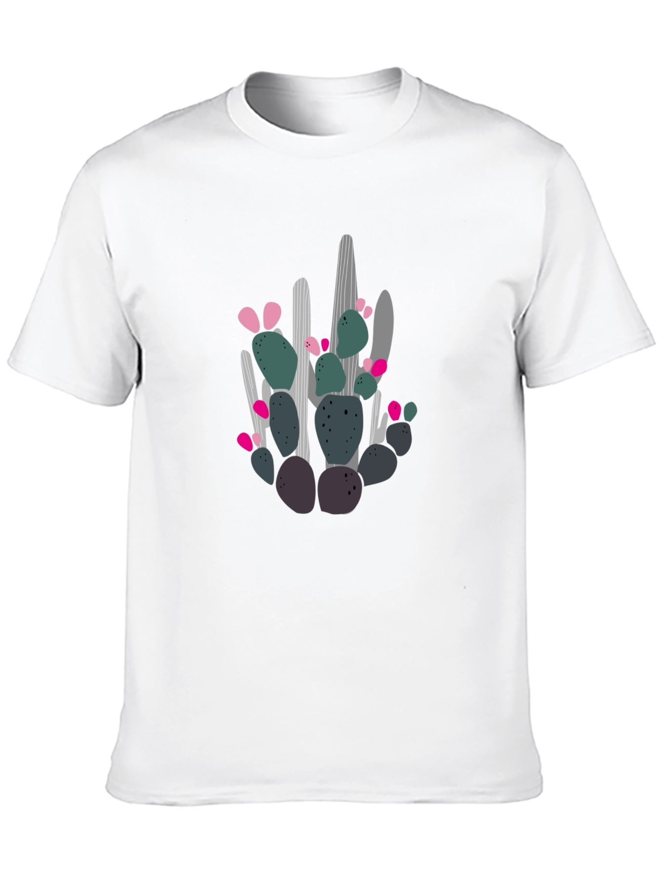 Cactus Graphic Tee - Modern Desert Style