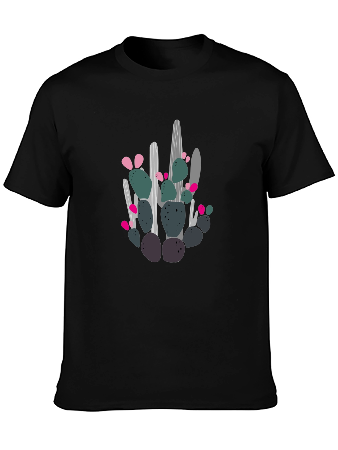 Cactus Graphic Tee - Modern Desert Style