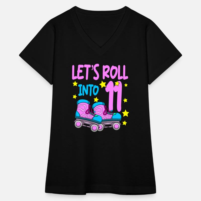 Roller Skate Birthday 11th Birthday Roller Skating