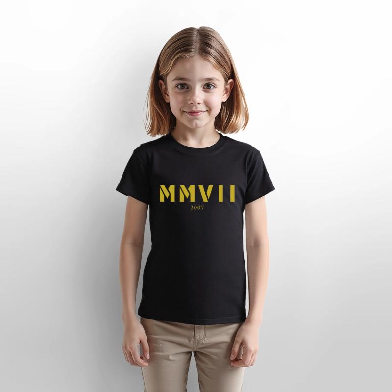 Roman numeral Year of birth Made in 2007