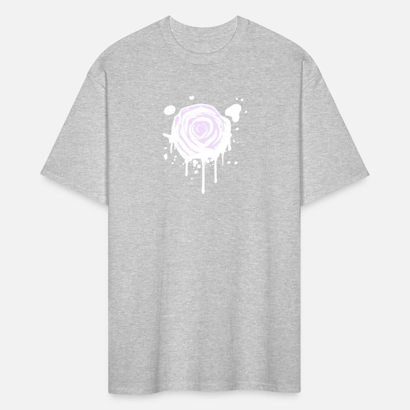 Rose Flower Leaf Romantic Graffiti Drops Spray Fun