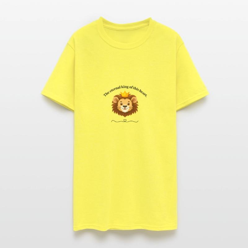 Royal Lion with Heart Motif