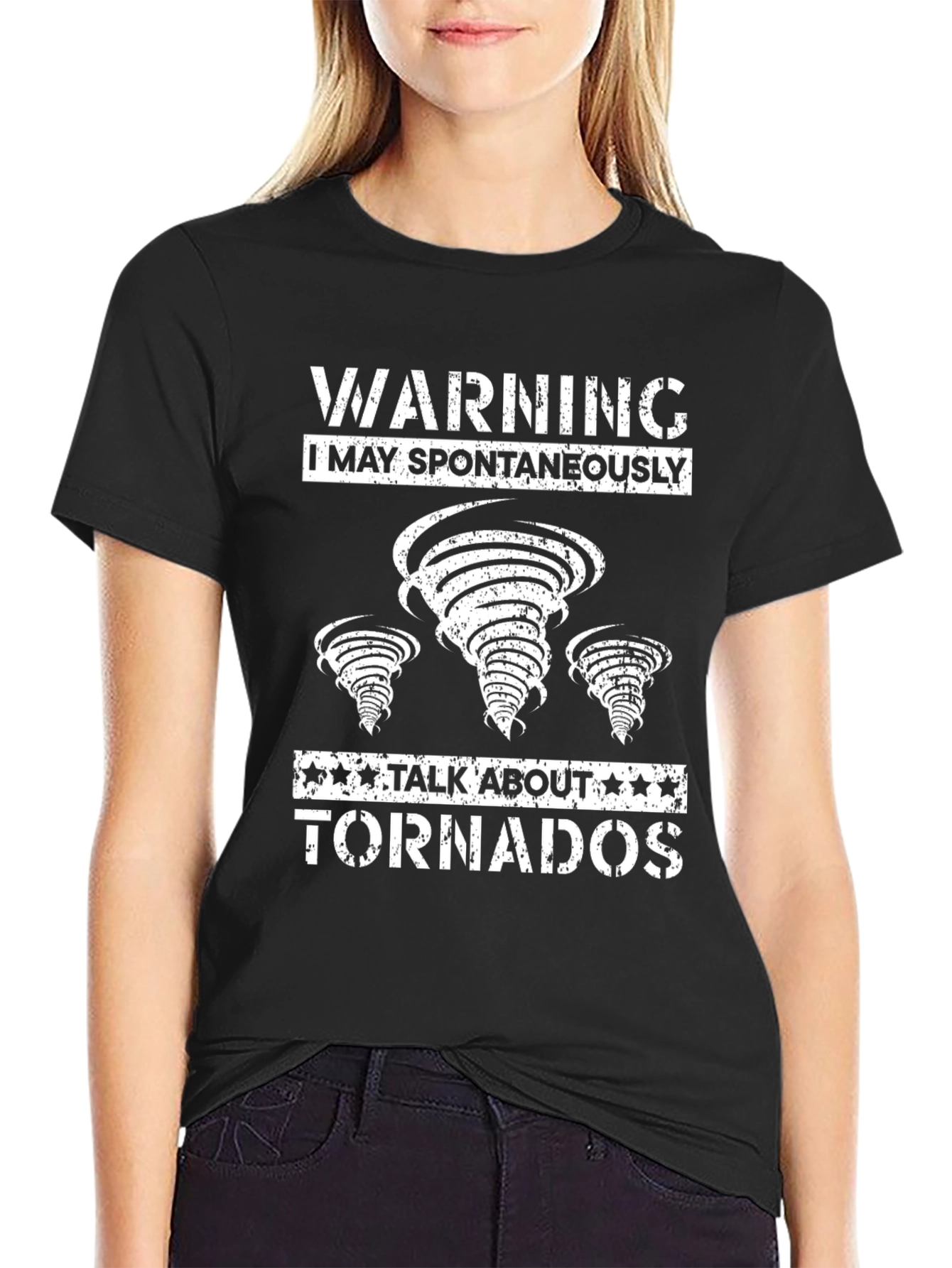 Warning: I May Spontaneously Talk About Tornadoes T-Shirt