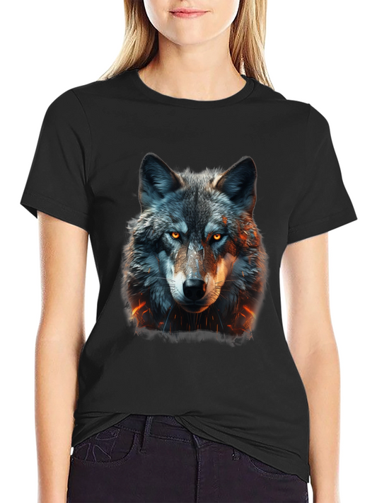 Wolf Graphic Tee - Fierce Animal Design