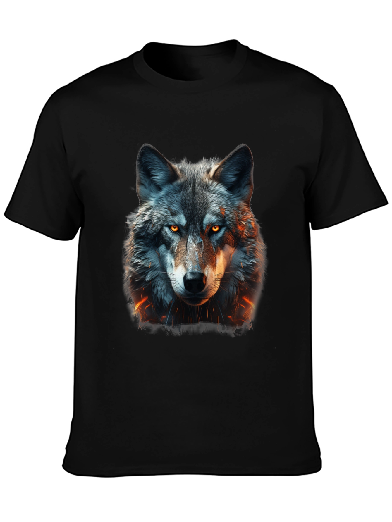 Wolf Graphic Tee - Fierce Animal Design