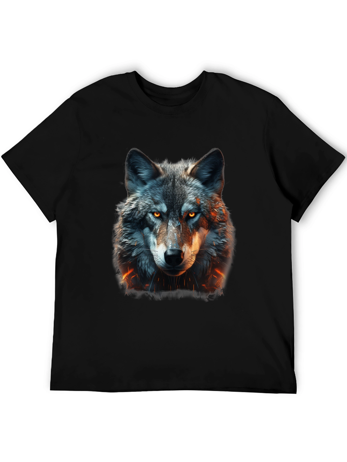Wolf Graphic Tee - Fierce Animal Design