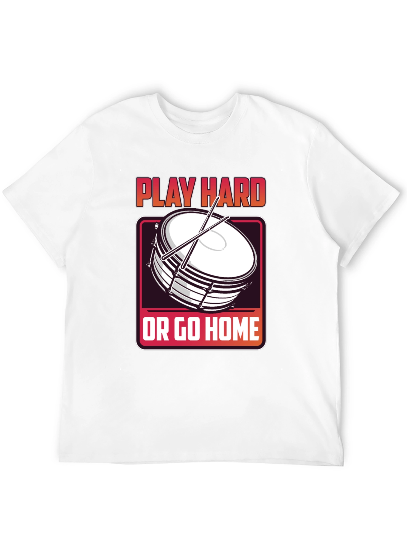 Play Hard Drum T-Shirt
