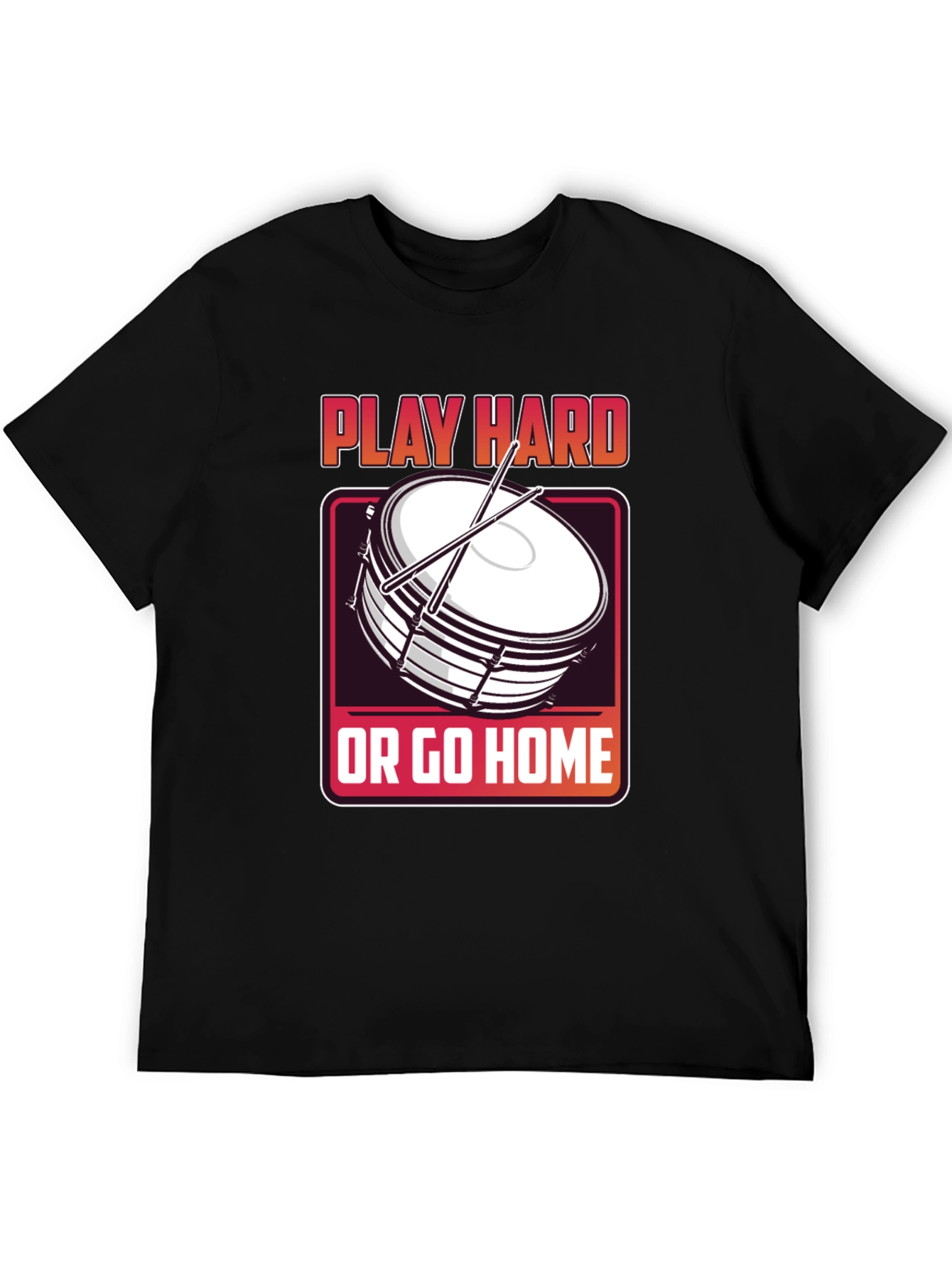 Play Hard Drum T-Shirt