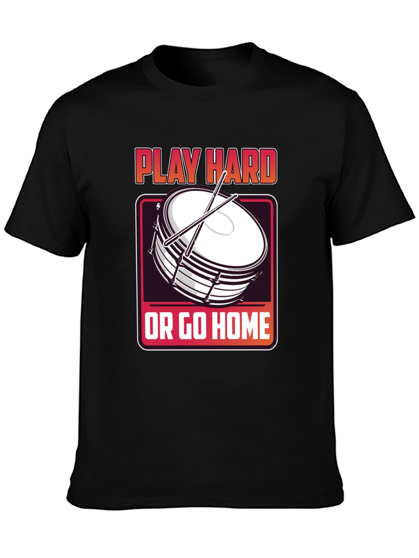 Play Hard Drum T-Shirt