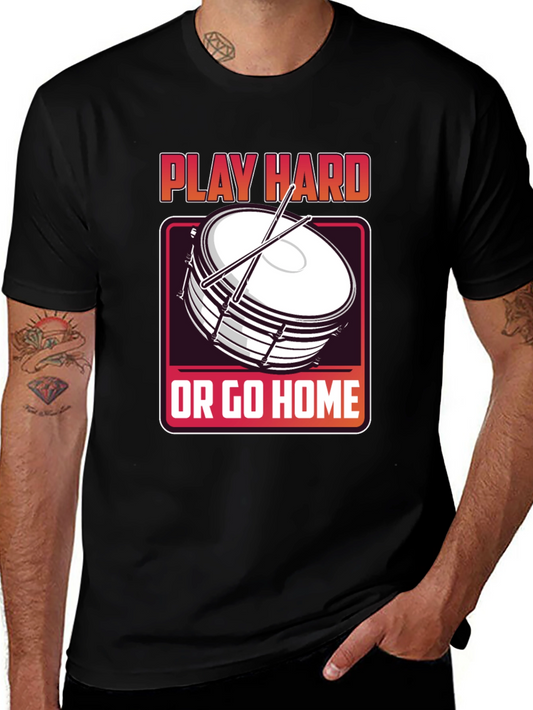 Play Hard Drum T-Shirt