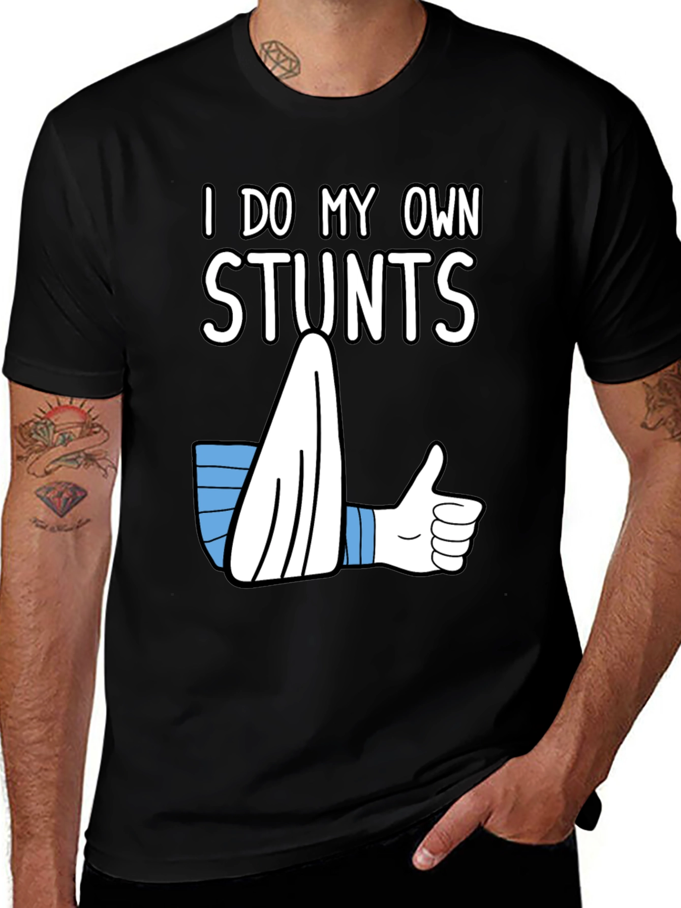I Do My Own Stunts Funny T-Shirt