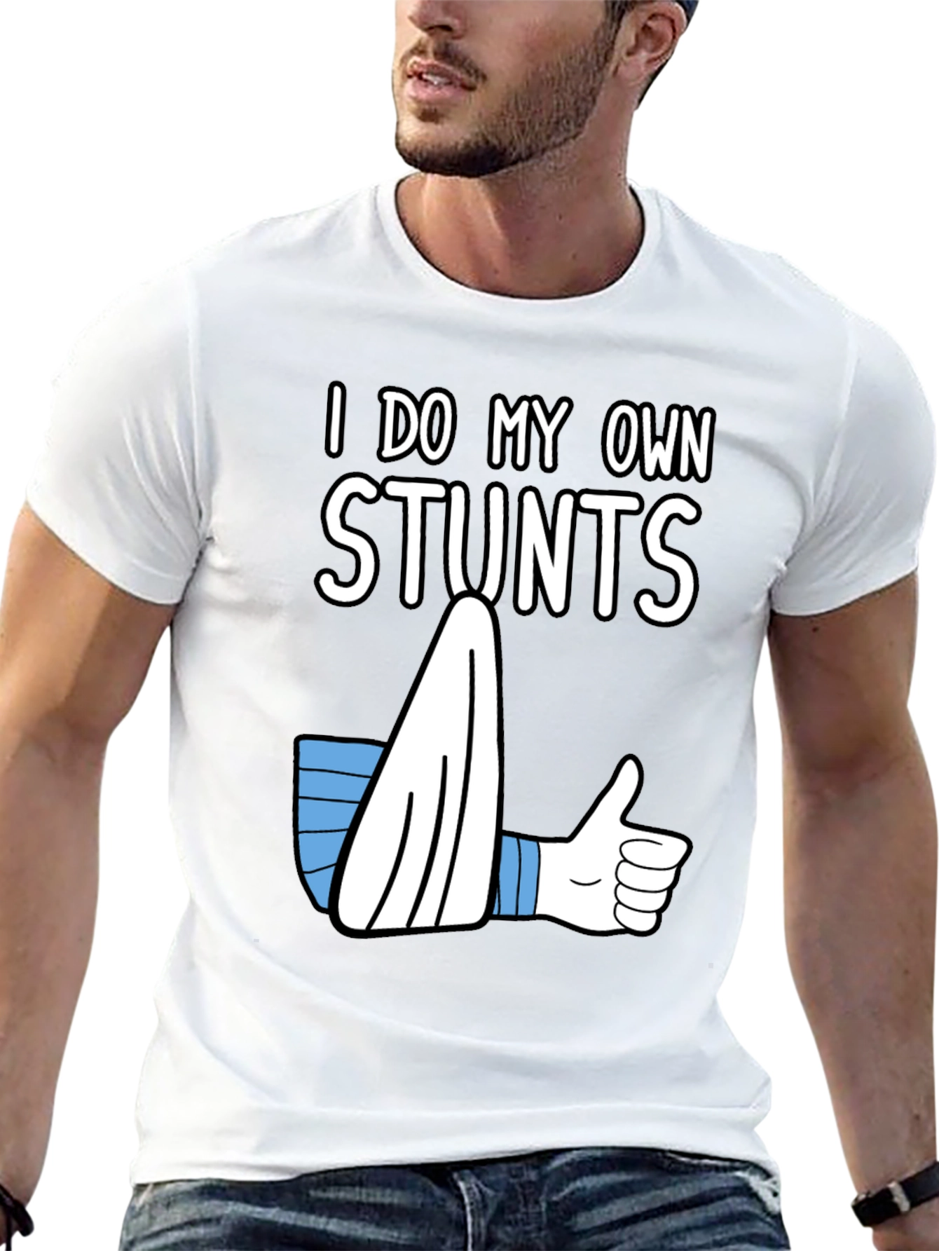 I Do My Own Stunts Funny T-Shirt