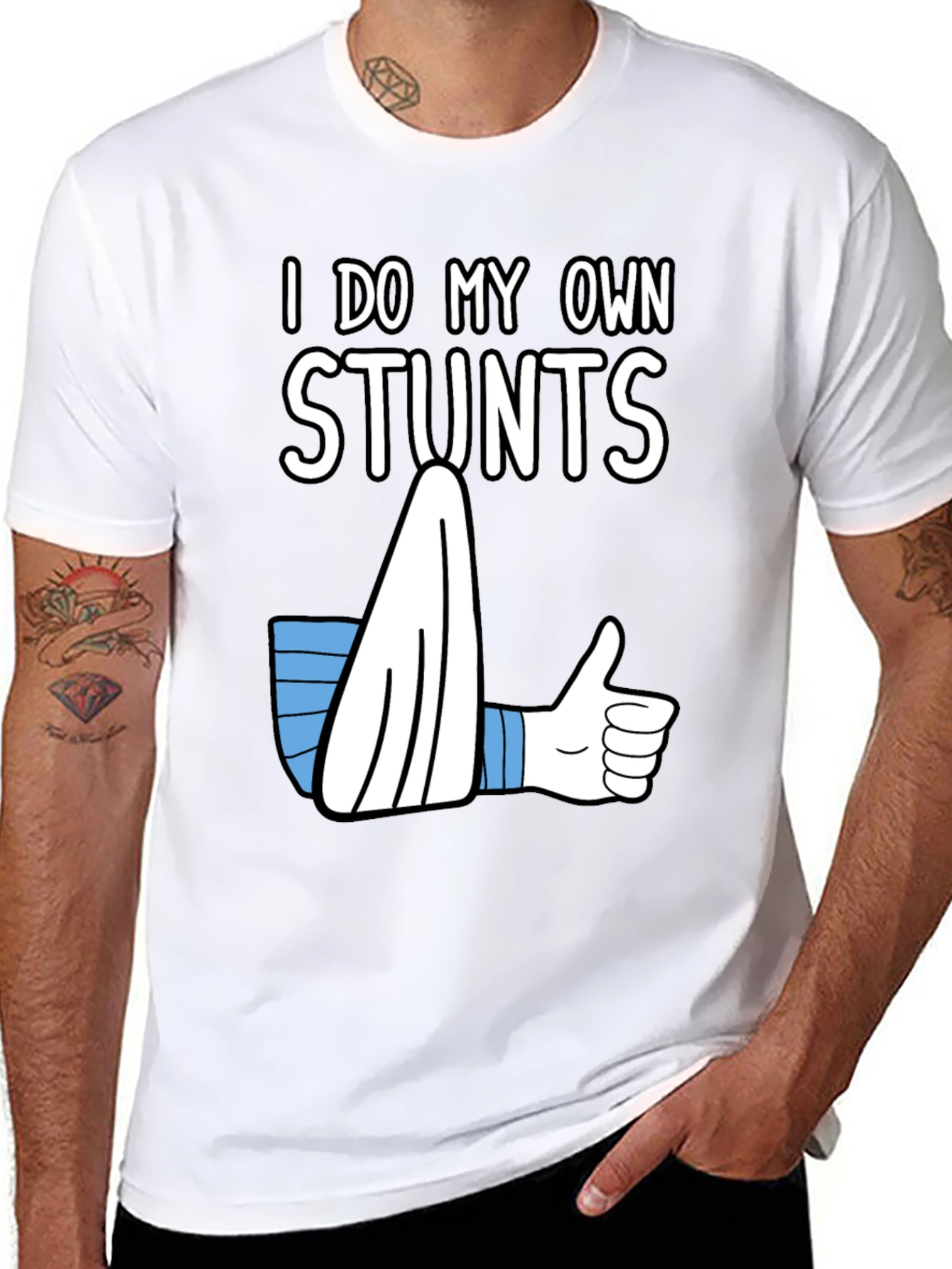 I Do My Own Stunts Funny T-Shirt