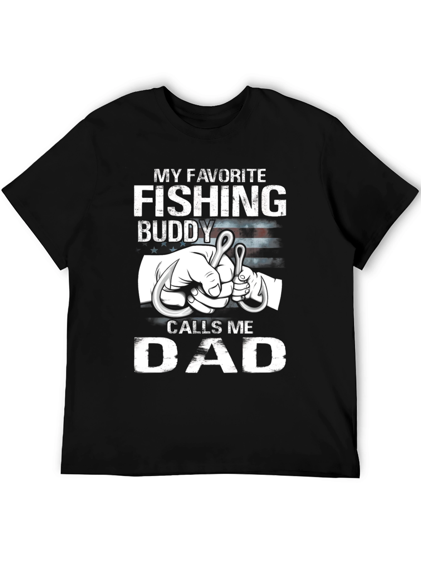 Fishing Buddy Dad T-Shirt - Fathers Day Gift