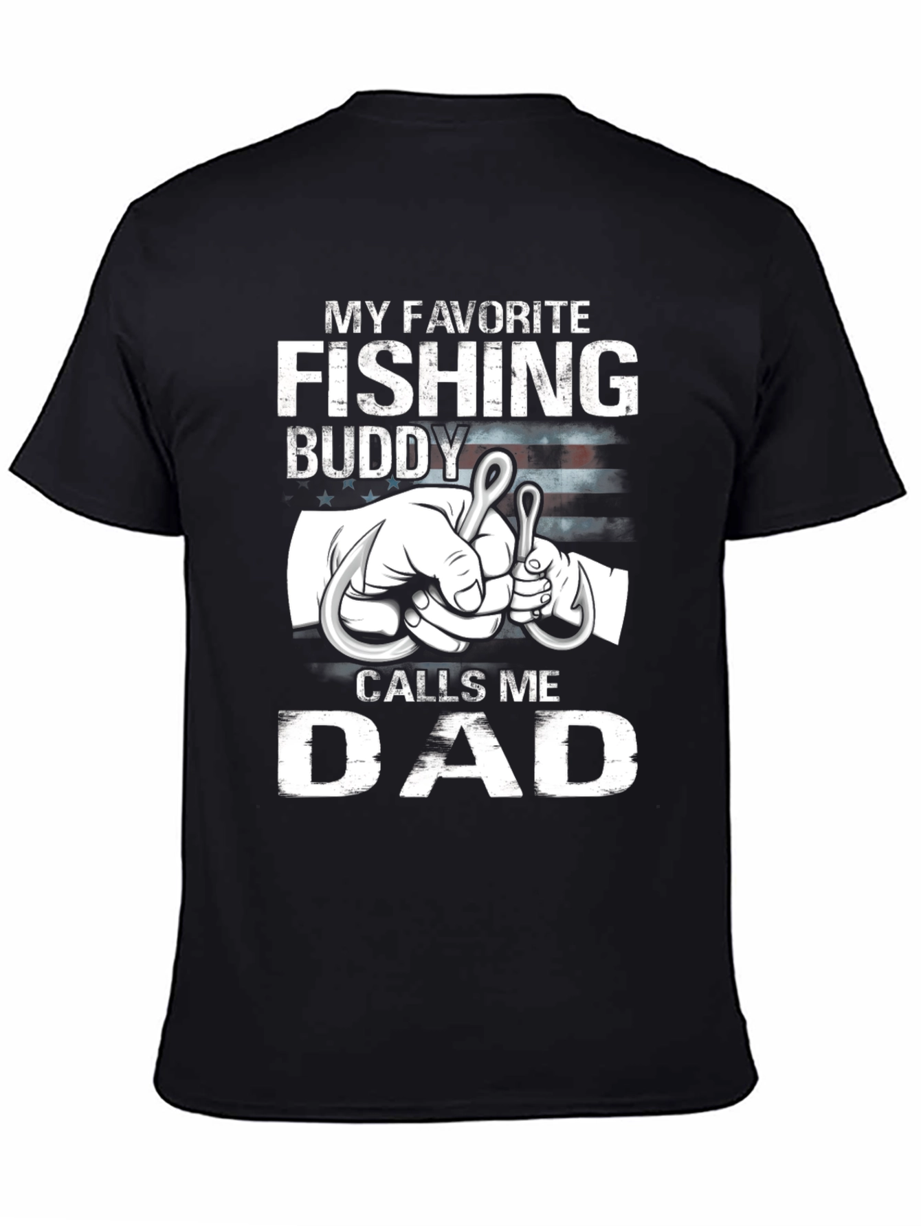 Fishing Buddy Dad T-Shirt - Fathers Day Gift