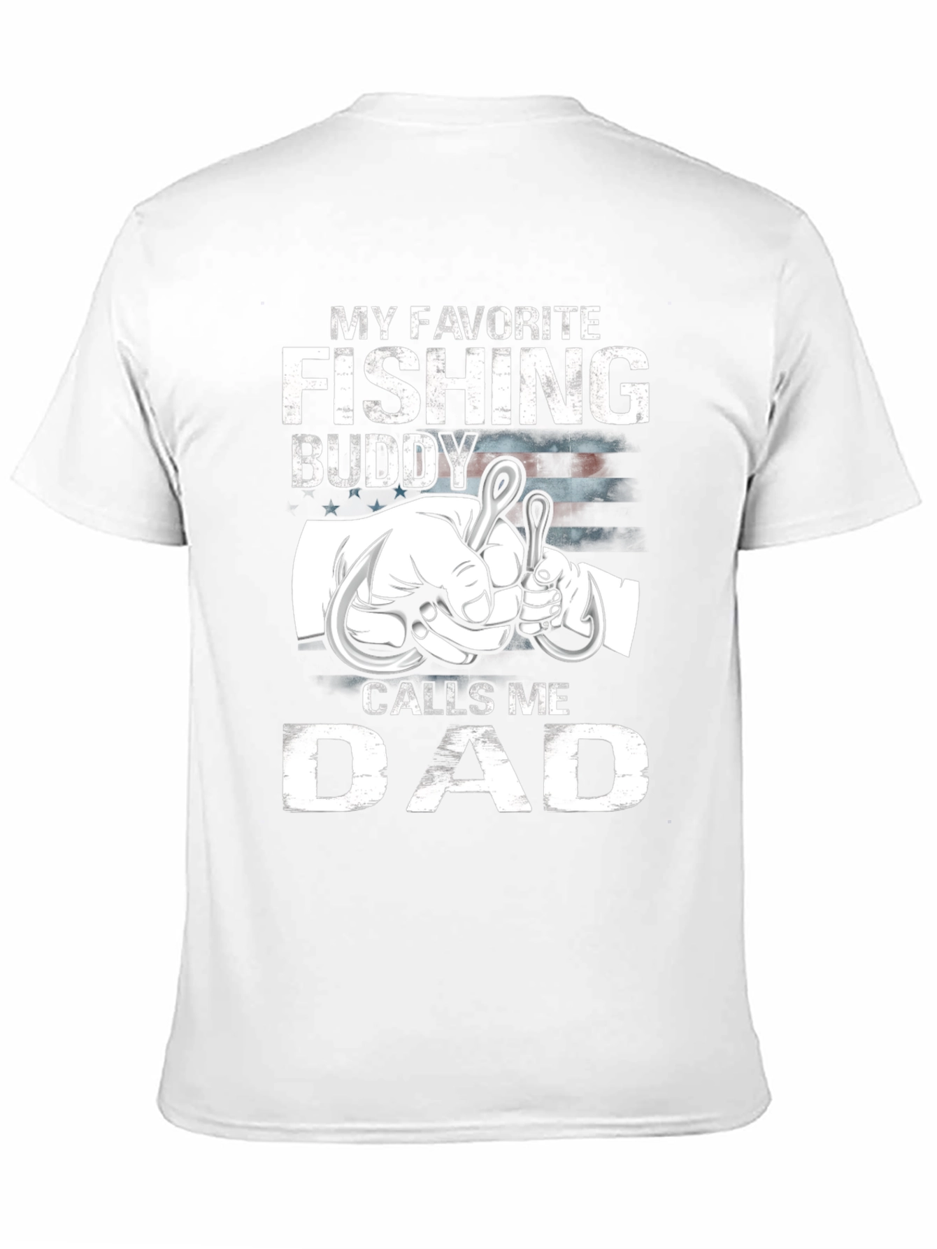 Fishing Buddy Dad T-Shirt - Fathers Day Gift