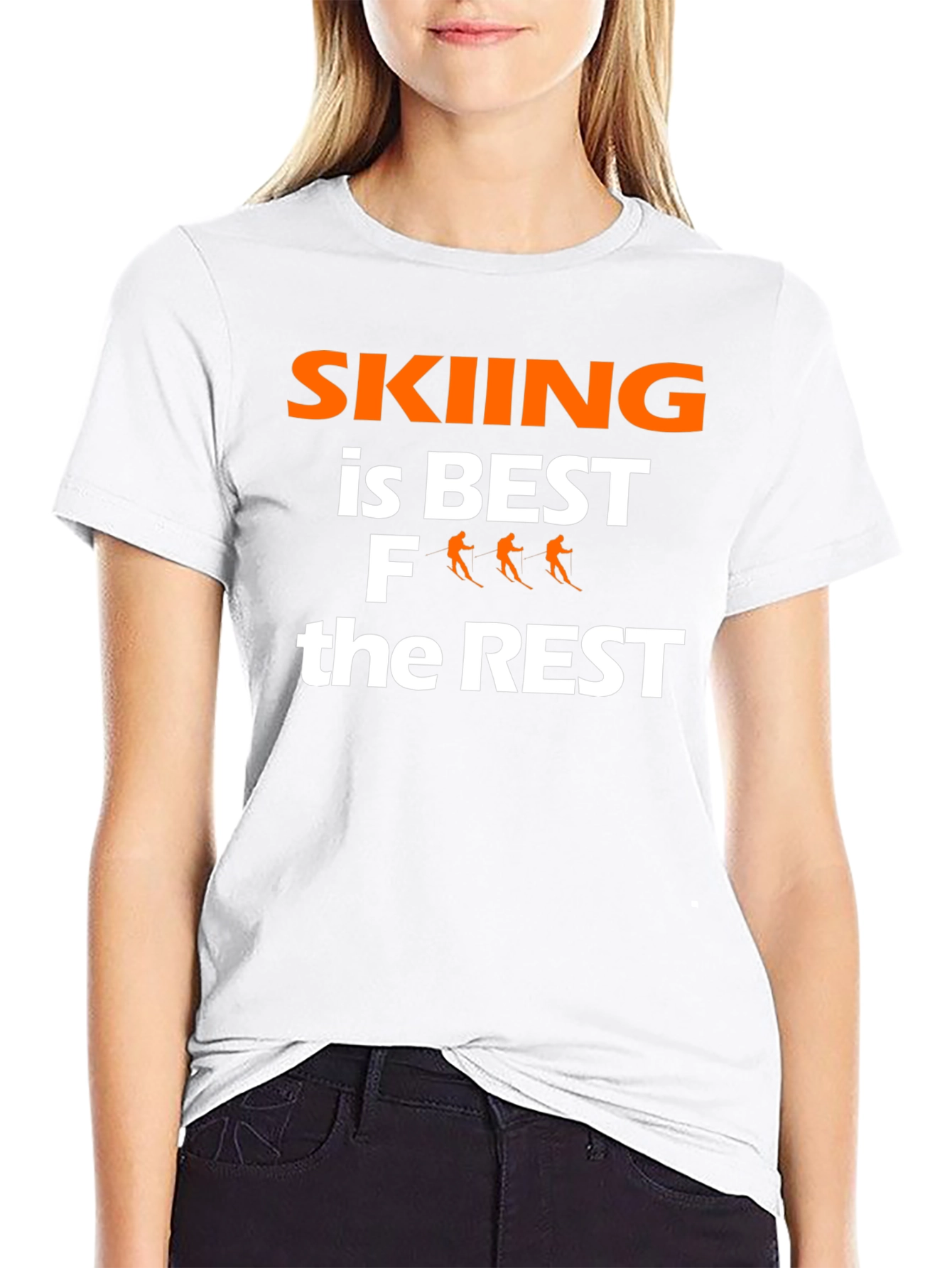 Skiing Is Best T-Shirt