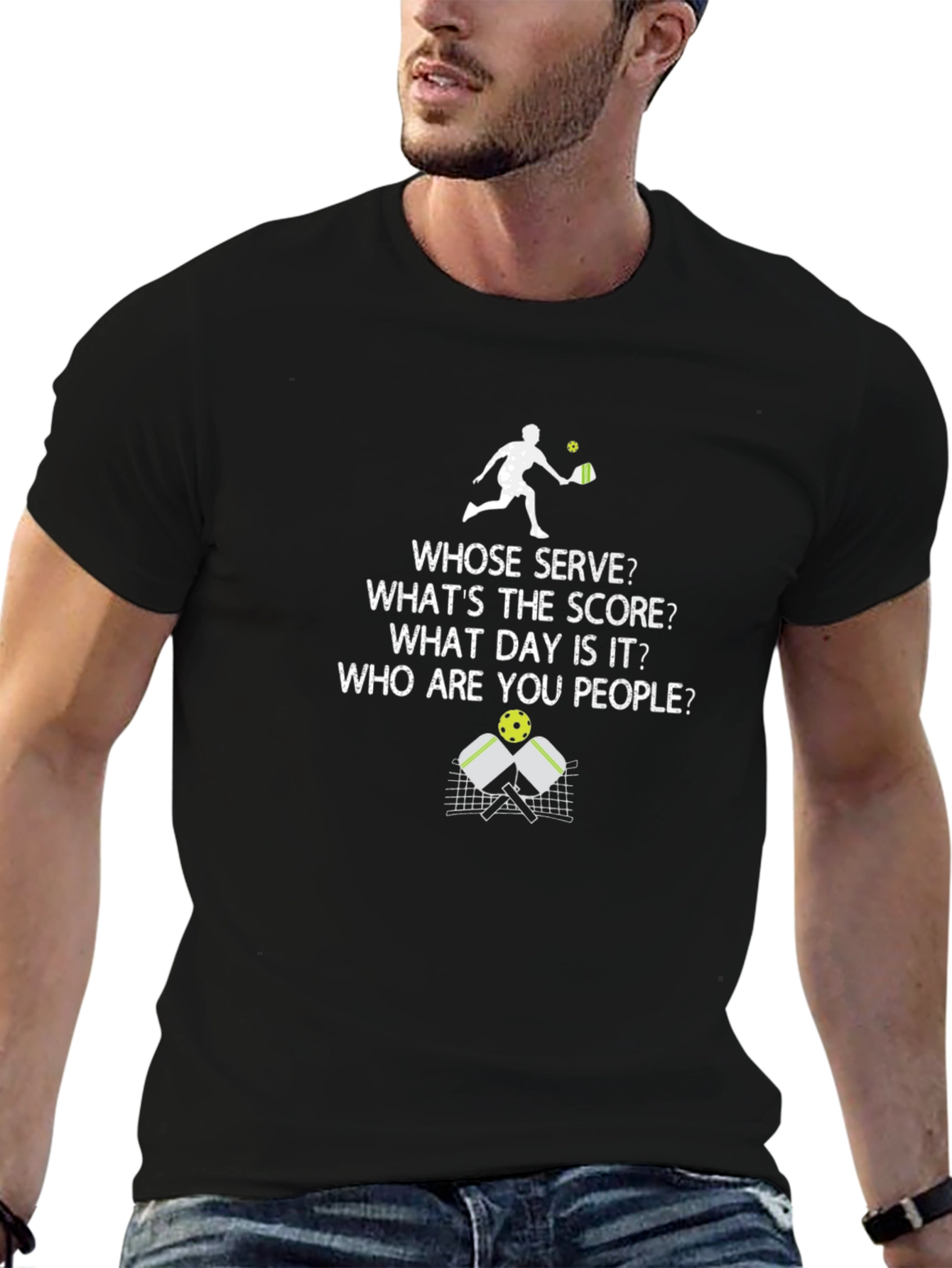 Pickleball T-Shirt: Whose Serve?