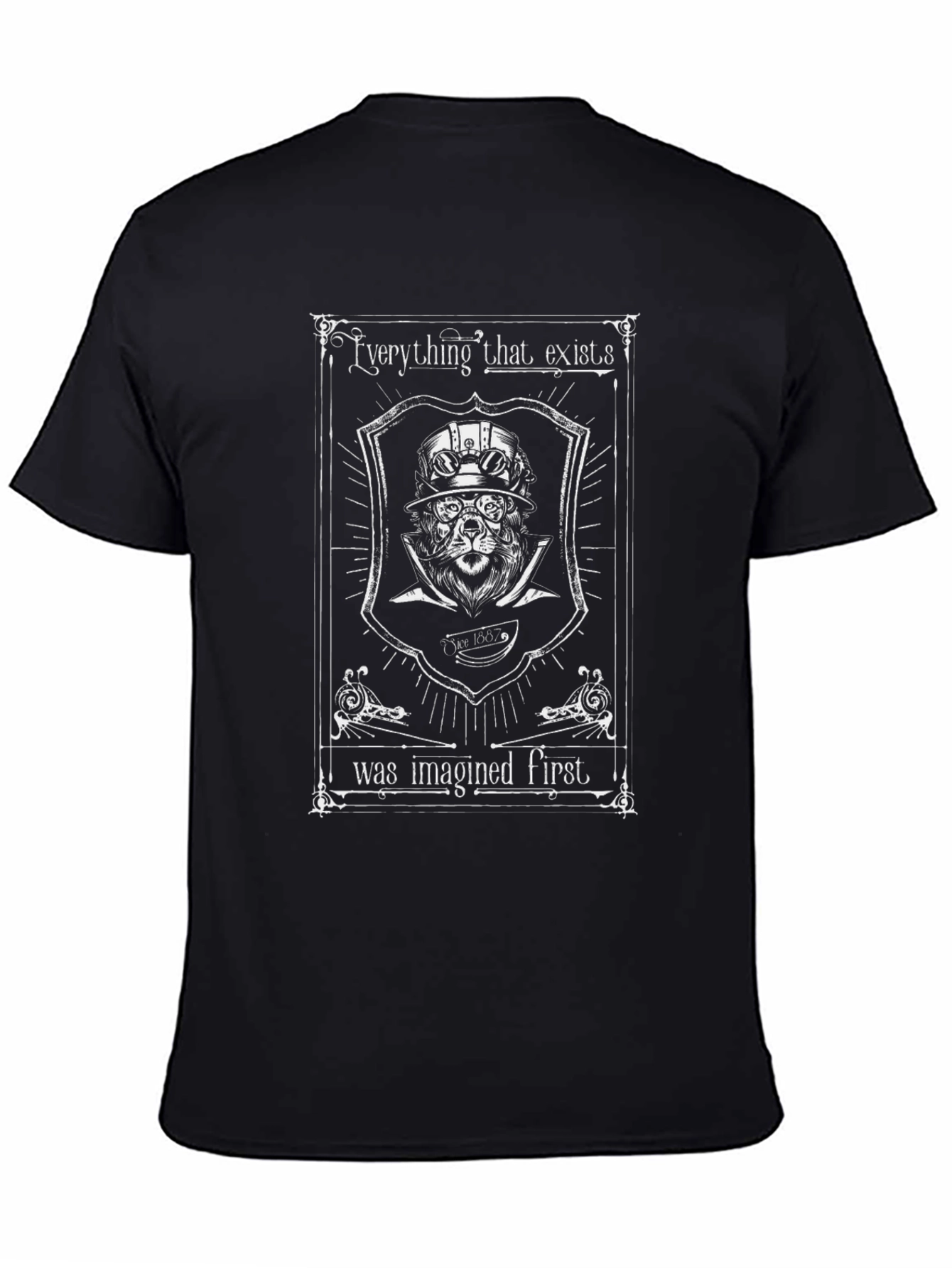 Steampunk Lion Graphic Tee - Everything Imagined First