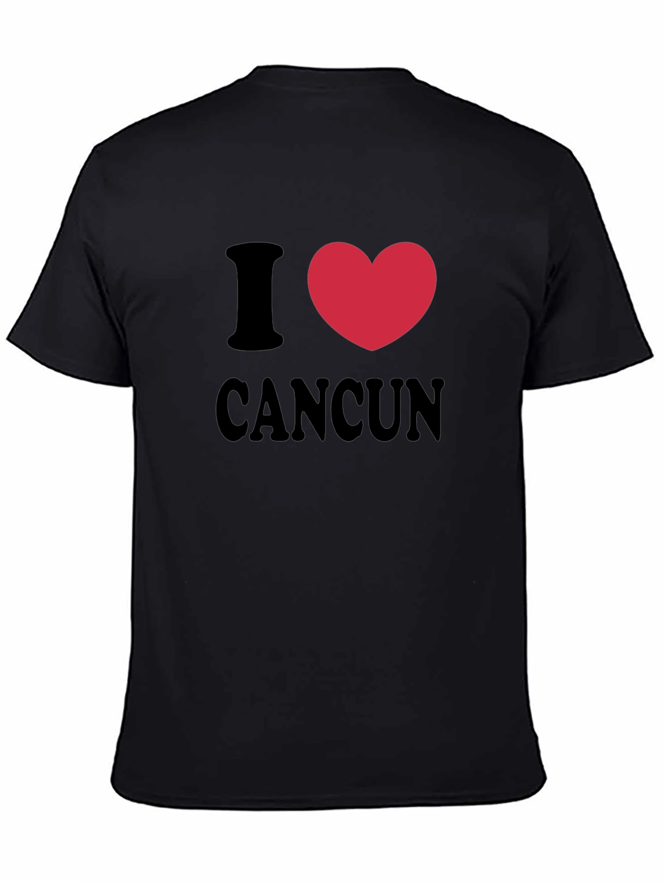 I Love Cancun T-Shirt - Heart Graphic Tee