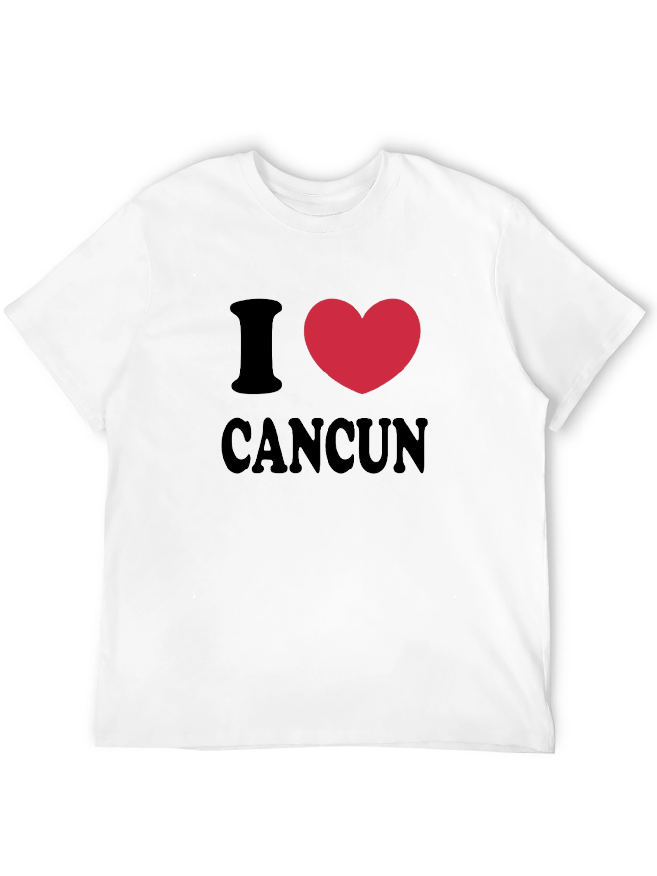 I Love Cancun T-Shirt - Heart Graphic Tee