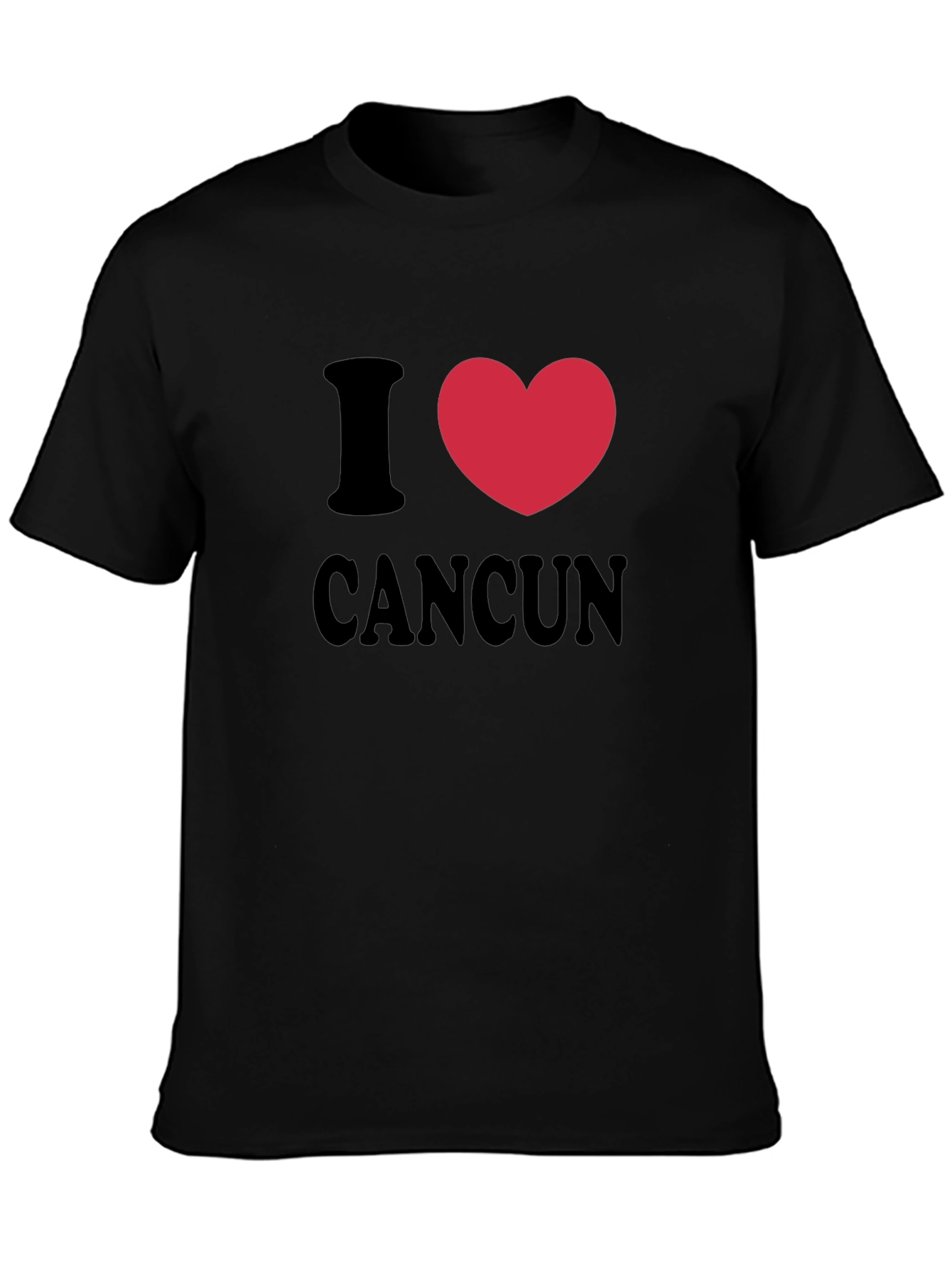 I Love Cancun T-Shirt - Heart Graphic Tee