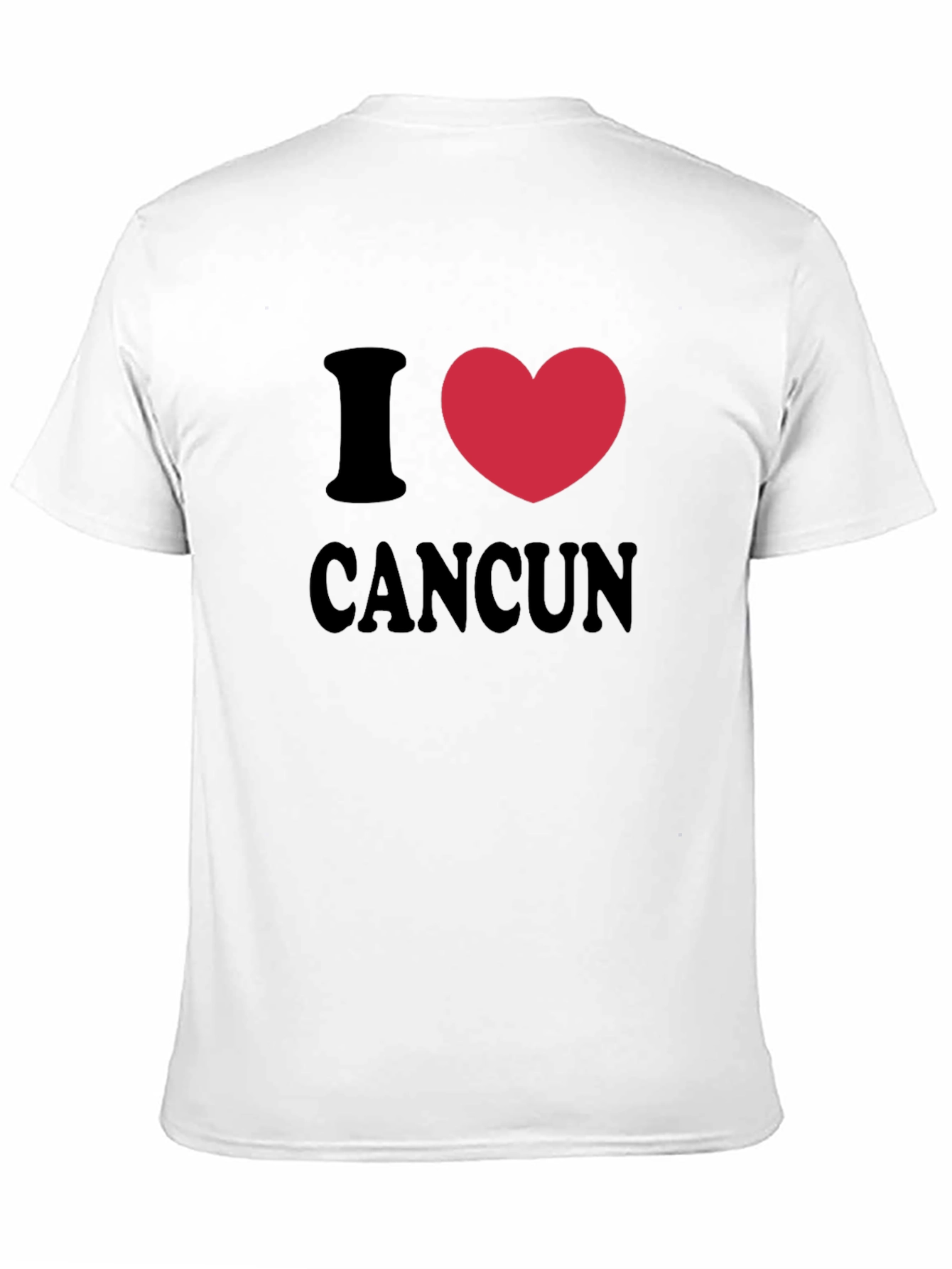 I Love Cancun T-Shirt - Heart Graphic Tee