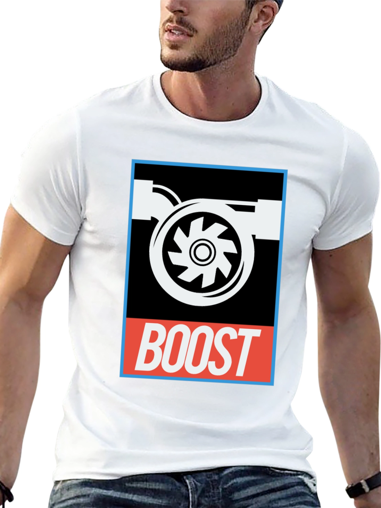 Boost Turbo Graphic T-Shirt - Black