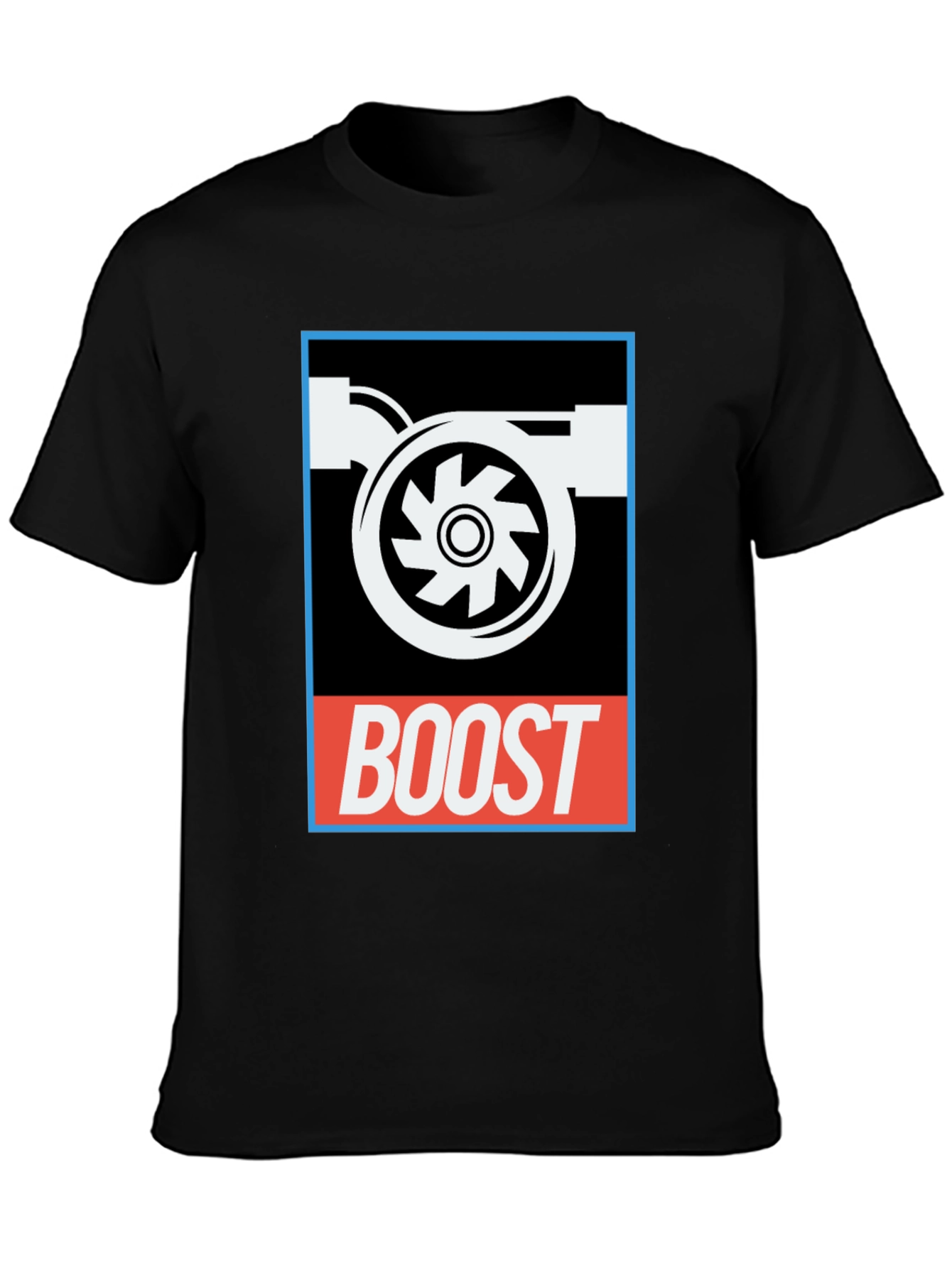 Boost Turbo Graphic T-Shirt - Black