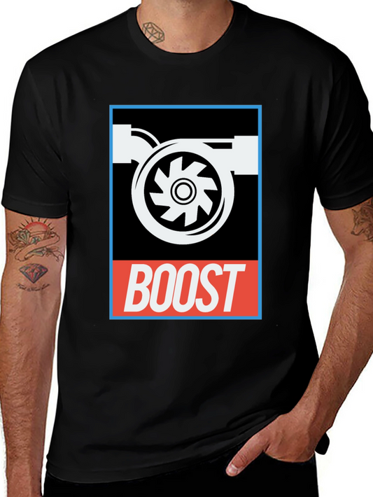 Boost Turbo Graphic T-Shirt - Black