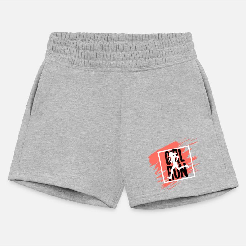 Running Girl Sporty Fitness.