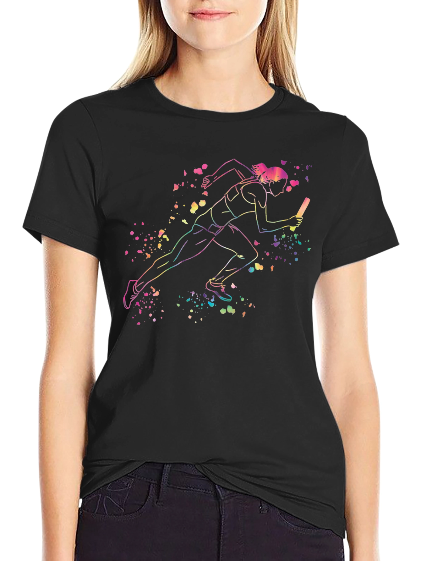 Rainbow Sprinter T-Shirt - Unisex