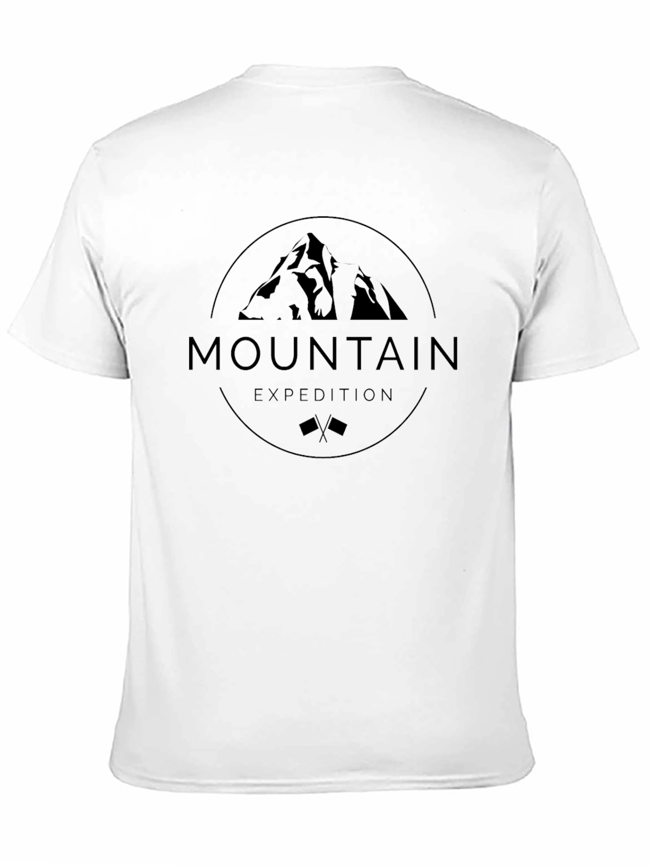 Mountain Expedition Graphic T-Shirt - Black