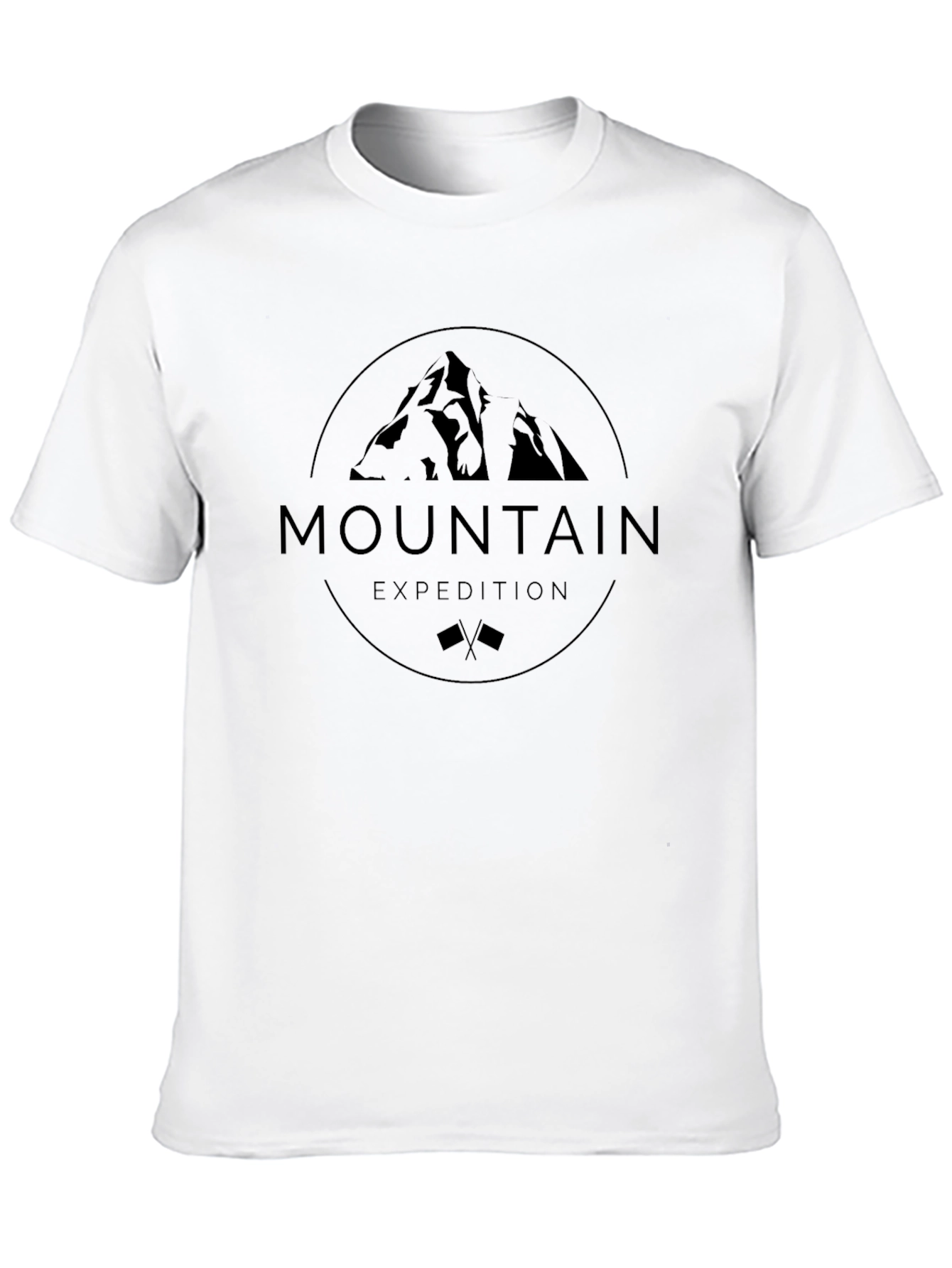 Mountain Expedition Graphic T-Shirt - Black