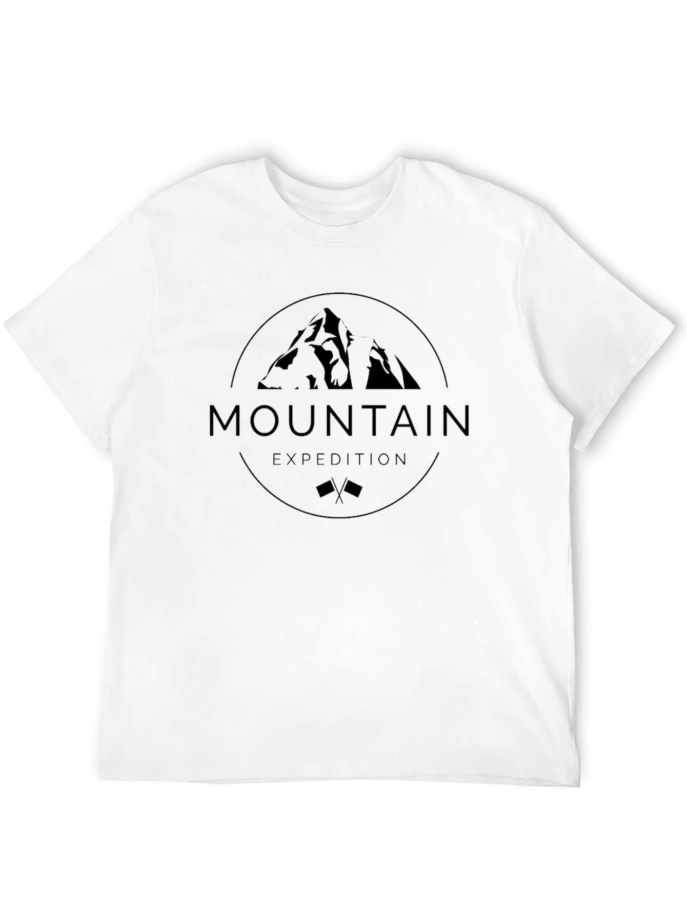 Mountain Expedition Graphic T-Shirt - Black